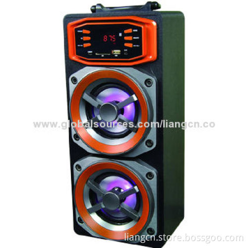 Factory Top Quality with FM Radio Function Bluetooth Wooden Speaker